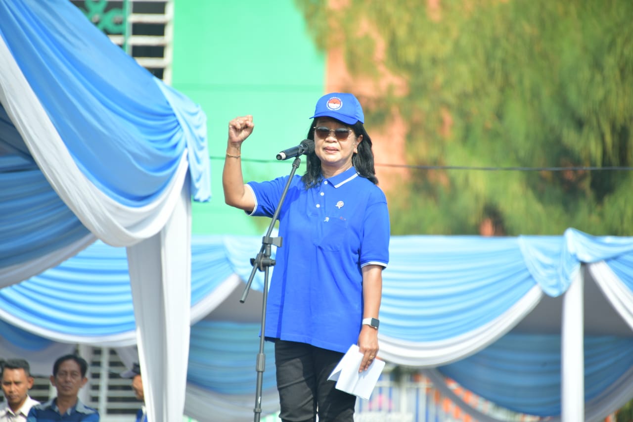 Pembukaan Kejurnas Gateball 2025 oleh Ketua Umum PB Pergatsi Dan Wamenpora