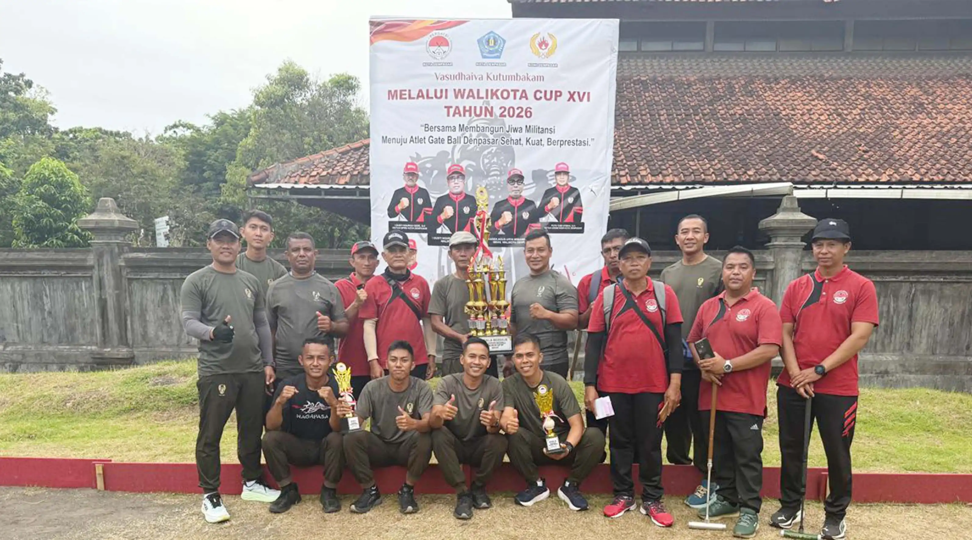 Ekapaksi Kodam IX/Udayana Rebut Piala Wali Kota Denpasar